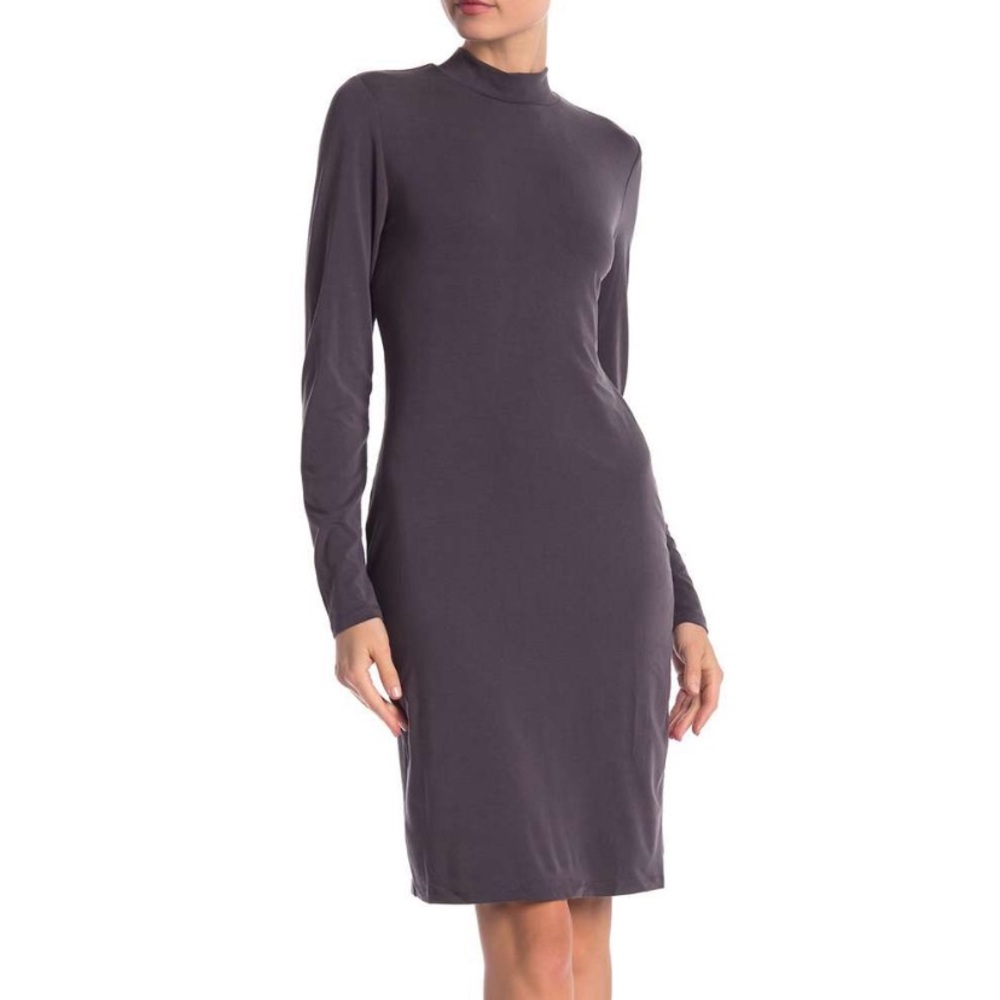 NWT FOR THE REPUBLIC MOCK NECK JERSEY DRESS